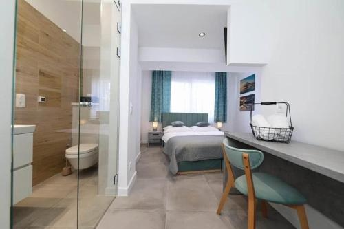 Ένα ή περισσότερα κρεβάτια σε δωμάτιο στο Apartment Anastazija