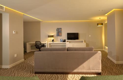 TV o dispositivi per l'intrattenimento presso Holiday Inn Express Pachuca by IHG