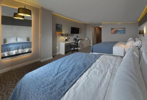 Letto o letti in una camera di Holiday Inn Express Pachuca by IHG