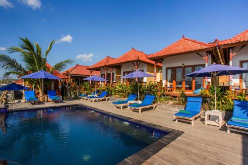 Swimmingpoolen hos eller tæt på Nusa Veranda Sunset Villas & Restaurant
