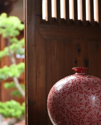 Un jardín fuera de 金門古寧歇心苑官宅古厝民宿 Guning Xiexinyuan Historical Inn