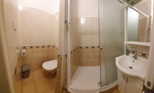 Ein Badezimmer in der Unterkunft Hotel Poprad