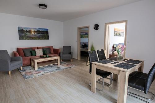 Posezení v ubytování Apartmány Allis