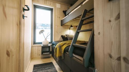 En eller flere senger på et rom på Topcamp Hallingdal - Ål