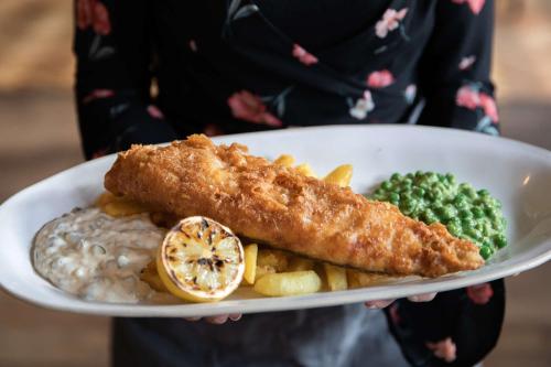 Food at or somewhere near the hotel 