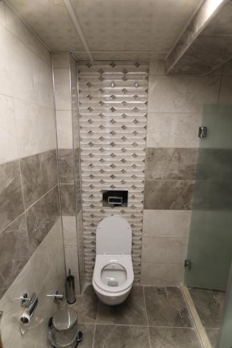 Koupelna v ubytování Marbes HOTEL