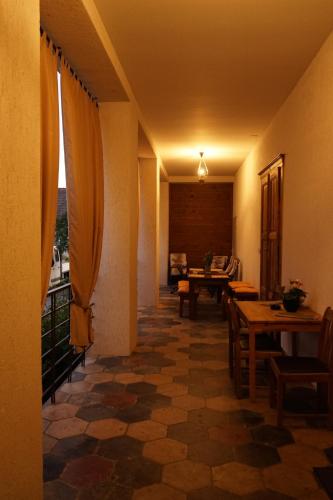 Χώρος καθιστικού στο Casa Miriam