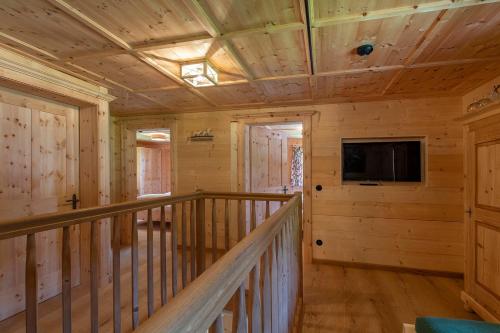 Μια τηλεόραση ή/και κέντρο ψυχαγωγίας στο Chalet Berghaus Manuaf