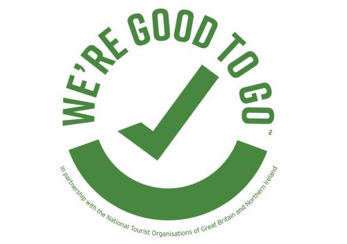a logo for the good to go campaign at Bee Hive Merthyr Tydfil in Merthyr Tydfil