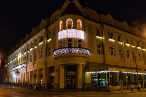 Budova, v ktorej sa hotel nachádza