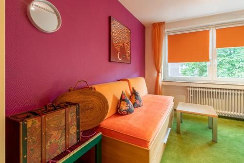 Posezení v ubytování Hotel Arosa Düsseldorf Oberkassel