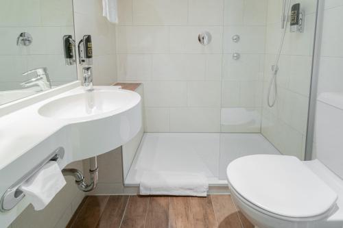 Koupelna v ubytování Hotel Arosa Düsseldorf Oberkassel