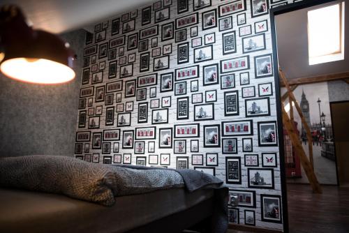 Posteľ alebo postele v izbe v ubytovaní JDK Apartamenty Legionów 40m2 5-osobowy