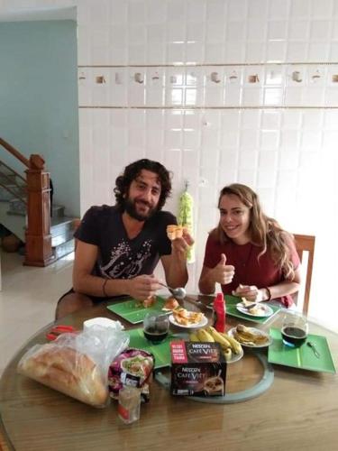 Essen im Privatzimmer oder in der Nähe