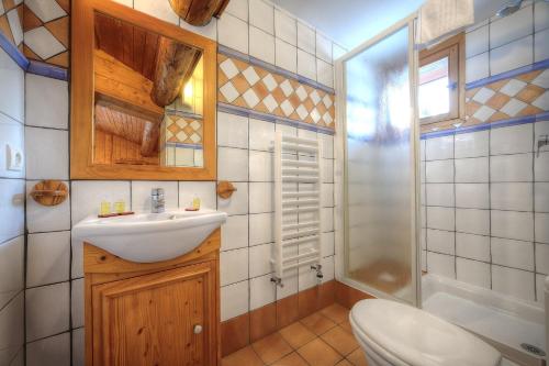 Chalet-Hôtel de l'Etape tesisinde bir banyo