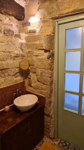 Phòng tắm tại Casa Nati