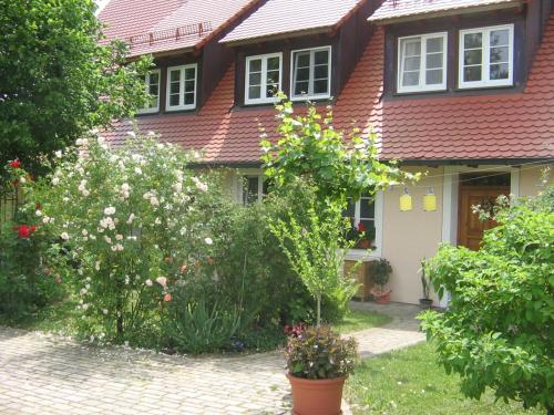 Taman di luar Ferienwohnungen Wastl Fränkische Schweiz