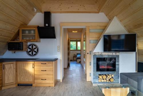 Kuchyň nebo kuchyňský kout v ubytování Willa911_Apartamenty