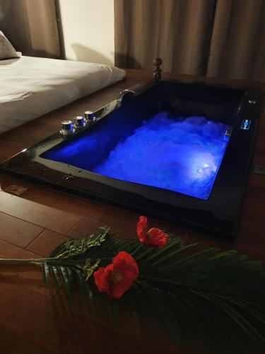 Kolam renang di atau dekat dengan Au secret des Brégines