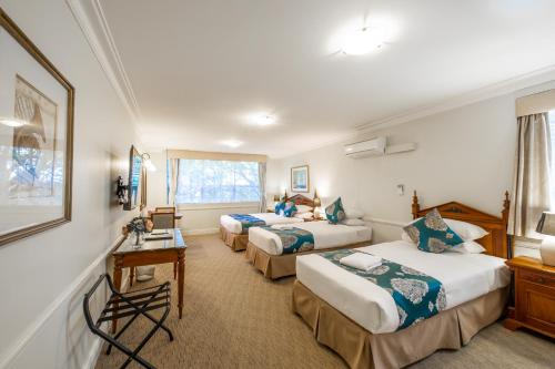 Katil atau katil-katil dalam bilik di Twin Towers Inn