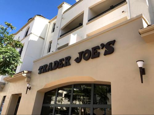 a sign on the front of a marauder joews building at Perfect Apt near UCLA w Parking Gym Pool WIFI in Westwood B3 in Los Angeles