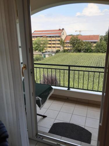 Μπαλκόνι ή βεράντα στο Europa Residenz Deluxe Suite 307 mit einem Schlafzimmer, 2 Balkone, Doppelstellplatz, zwei Bäder