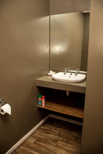 Koupelna v ubytování Die Herehuis