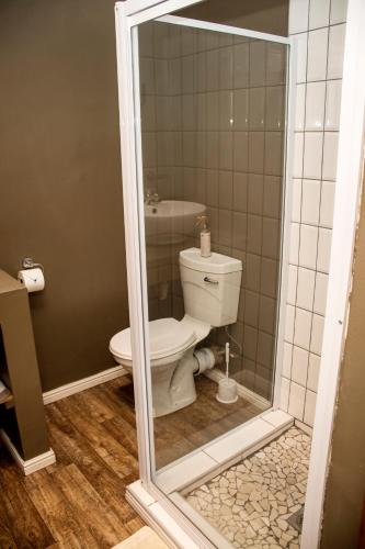 Koupelna v ubytování Die Herehuis