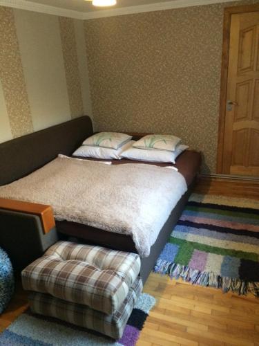 Postel nebo postele na pokoji v ubytování Апартаменты PAROSTKI