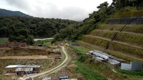 Landskap semula jadi dekat dengan apartmen
