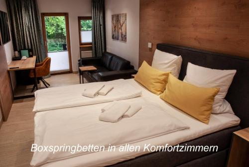 Village Hotel Bayerischer Waldにあるベッド