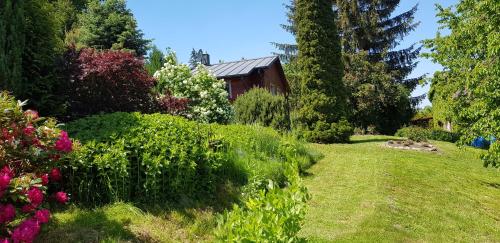 Taman di luar Chata SPOLUNAKOLE - Český ráj