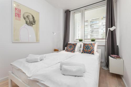 Posteľ alebo postele v izbe v ubytovaní Królewska 43 by Homeprime