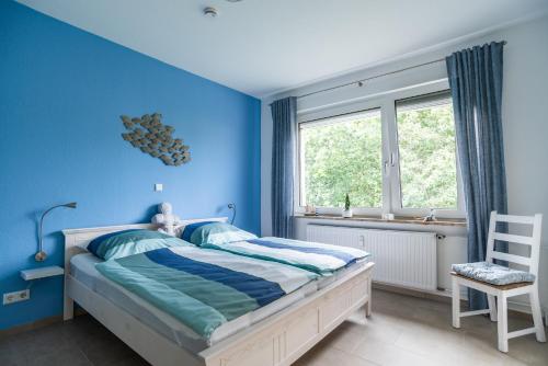Llit o llits en una habitació de Heimathafen