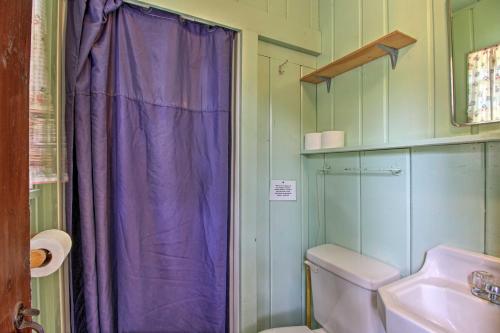 Ванна кімната в Dent Resort Cabin - Ultimate Star Lake Escape