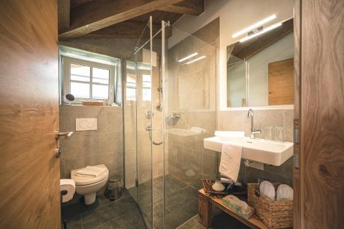 Ванная комната в Alpin Lodge Kitzblick