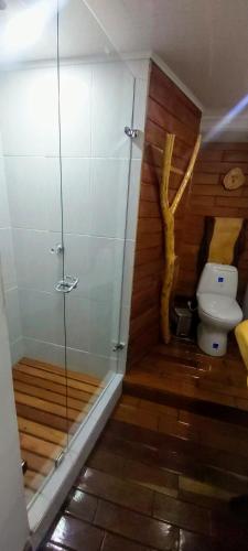 Un baño de Cabaña en la Calera el Pinar