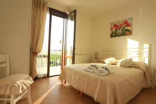 Posteľ alebo postele v izbe v ubytovaní Birgi holiday home