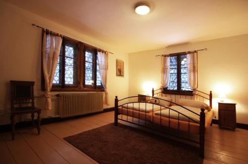 Postelja oz. postelje v sobi nastanitve Apartment Chalet Kladska