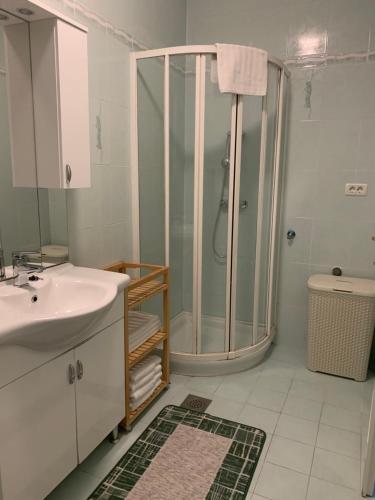 Ванная комната в Apartma Piran