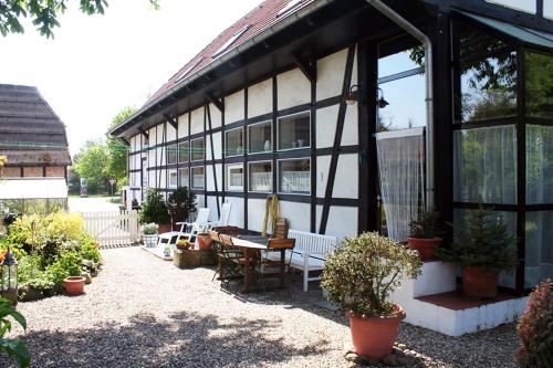 Zahrada ubytování Suite „Hannover“ - modernes Apartment in Fachwerkhaus
