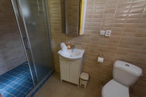 Un baño de Apartmány Bowling Frýdlant