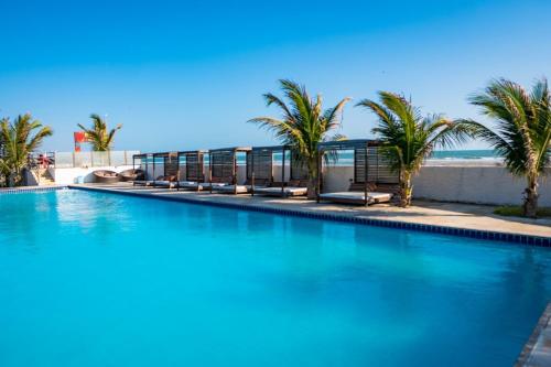 Swimmingpoolen hos eller tæt på Hotel Vila Jardim