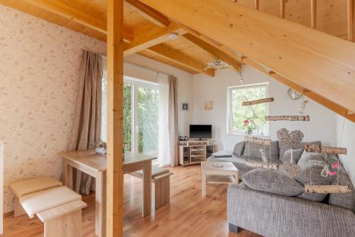 Χώρος καθιστικού στο Ferienhaus Natzel