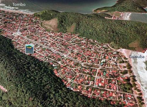 a map of a village on a hill next to the ocean at Pousada Porto Paraiso, o seu Paraíso Escondido no Guarujá in Guarujá
