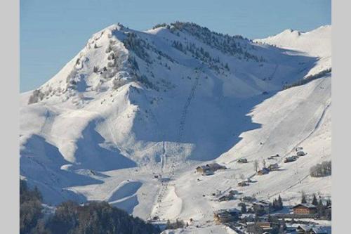 겨울의 Les Chalets du Pounant - Alpes du Léman