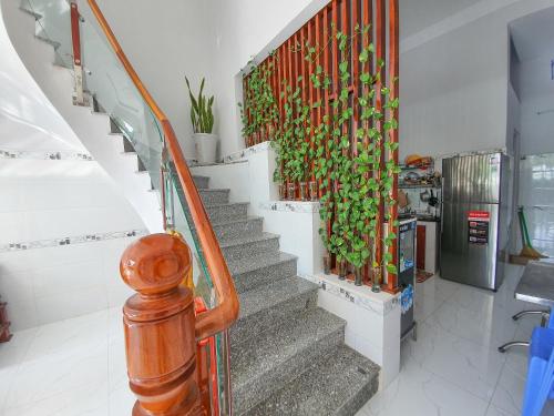 Η κουζίνα ή μικρή κουζίνα στο MƯỜI HOMESTAY