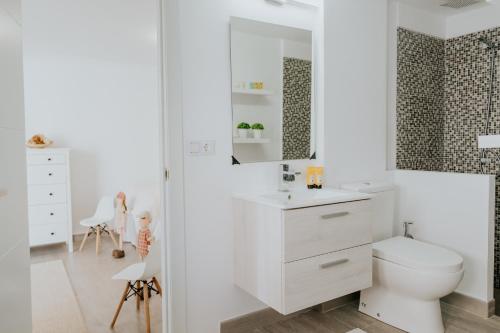 Phòng tắm tại Malibú Ocean Villa