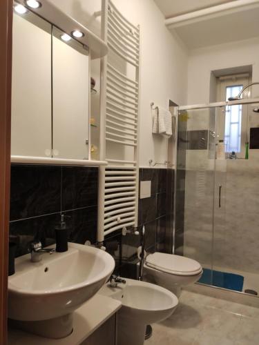 Koupelna v ubytování B&B Isabell