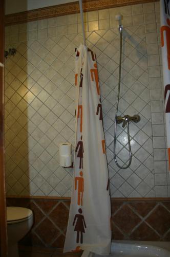Ένα μπάνιο στο Apartamentos y Casas Rurales Las Terrazas de la Alpujarra